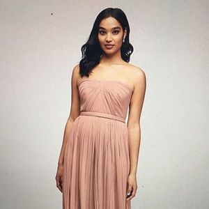 Long chiffon convertible Bridesmaid Dress.